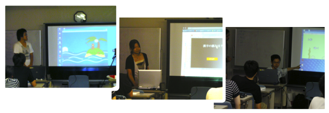 作品発表会の様子