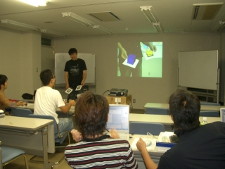 Max/MSPミニ講習の様子