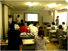 作品発表会の様子