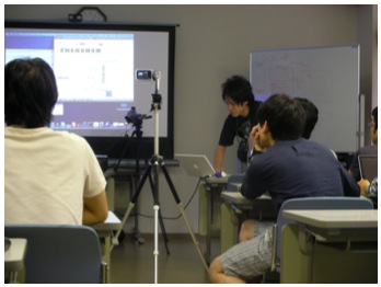 学生による発表会の様子