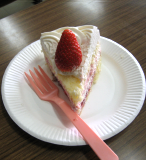 いちごのケーキ