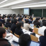 H25年度卒論発表会の様子1